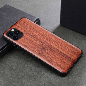 Natural Wood Case For Samsung Galaxy Note 9 8 10 Pro S9 S10 Plus 100% Wood Case For iPhone 11 Pro Max 7 8 6 6S Plus X XR XS Max