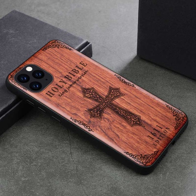 Natural Wood Case For Samsung Galaxy Note 9 8 10 Pro S9 S10 Plus 100% Wood Case For iPhone 11 Pro Max 7 8 6 6S Plus X XR XS Max