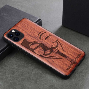 Natural Wood Case For Samsung Galaxy Note 9 8 10 Pro S9 S10 Plus 100% Wood Case For iPhone 11 Pro Max 7 8 6 6S Plus X XR XS Max