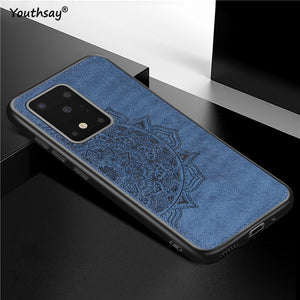 For Samsung Galaxy S20 Ultra Case Luxury Cloth Protective Phone Case For Samsung Galaxy S20 Plus Cover For Samsung S20 Ultra