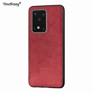 For Samsung Galaxy S20 Ultra Case Luxury Cloth Protective Phone Case For Samsung Galaxy S20 Plus Cover For Samsung S20 Ultra