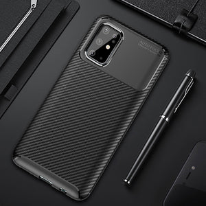 For Samsung Galaxy S20 S 20 Ultra Case Luxury Carbon Fiber Cover Shockproof Phone Case For Samsung S20+ S 20 Plus 5G Cover Shell