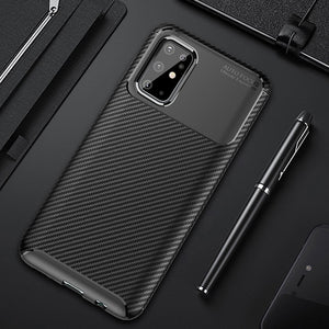 For Samsung Galaxy S20 S 20 Ultra Case Luxury Carbon Fiber Cover Shockproof Phone Case For Samsung S20+ S 20 Plus 5G Cover Shell