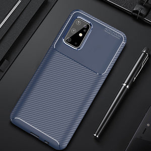 For Samsung Galaxy S20 S 20 Ultra Case Luxury Carbon Fiber Cover Shockproof Phone Case For Samsung S20+ S 20 Plus 5G Cover Shell