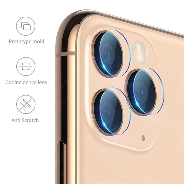 21D Curved Front+Rear Back+Lens Camera Film For iPhone 11 Pro Max 11 Temper Glass Full Body Screen Film Protector for iPhone 11